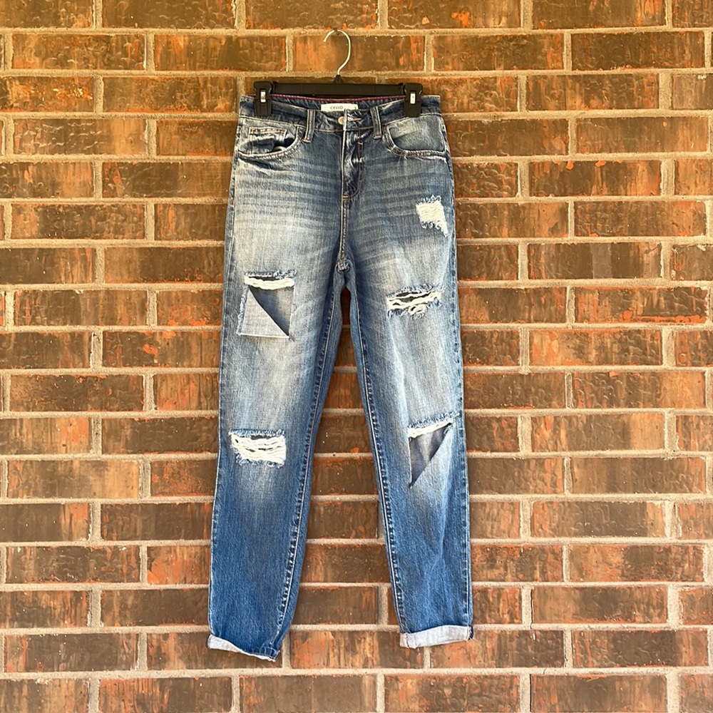 Cello distressed jeans